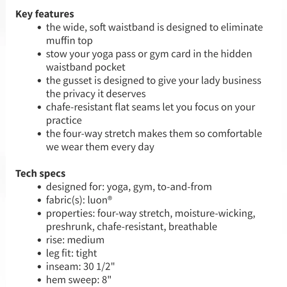 Wunder Under Leggings Size 6 - Image 11