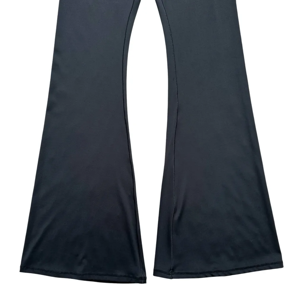 🔃High Waist Black Flare Leg Yoga Pants Leggings Size M - Image 5