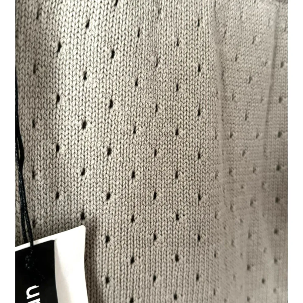 NWT REVOLVE Callahan Genny Skirt Grey Midi Perforated Slit Women Size Small - Image 8