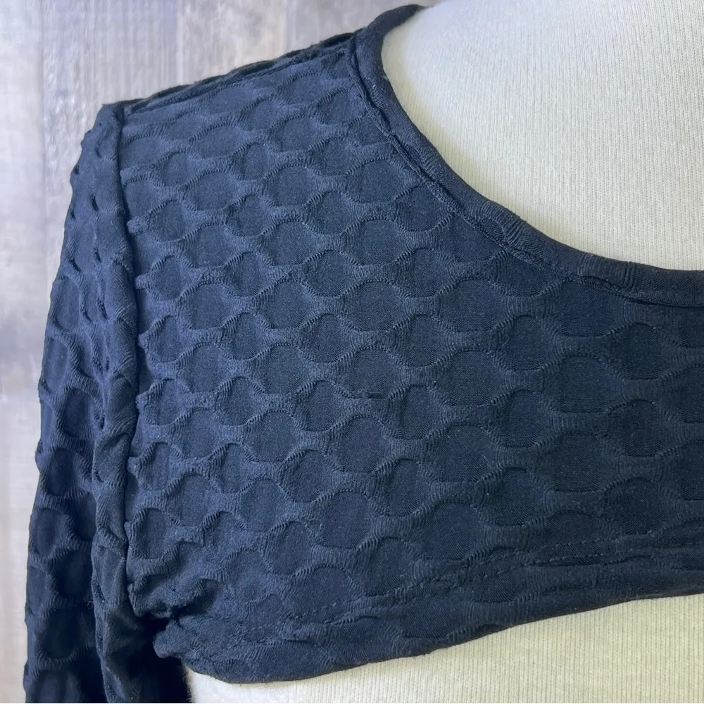 Jolie & Joy By FCT with Love Size XL Long Sleeve Crewneck Mini Crop Top - Image 3