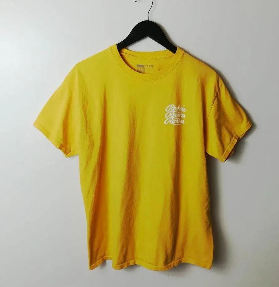 Young & Reckless T Shirt Classic Graphic Tee Short Sleeve 100% Cotton Solid L - Image 8