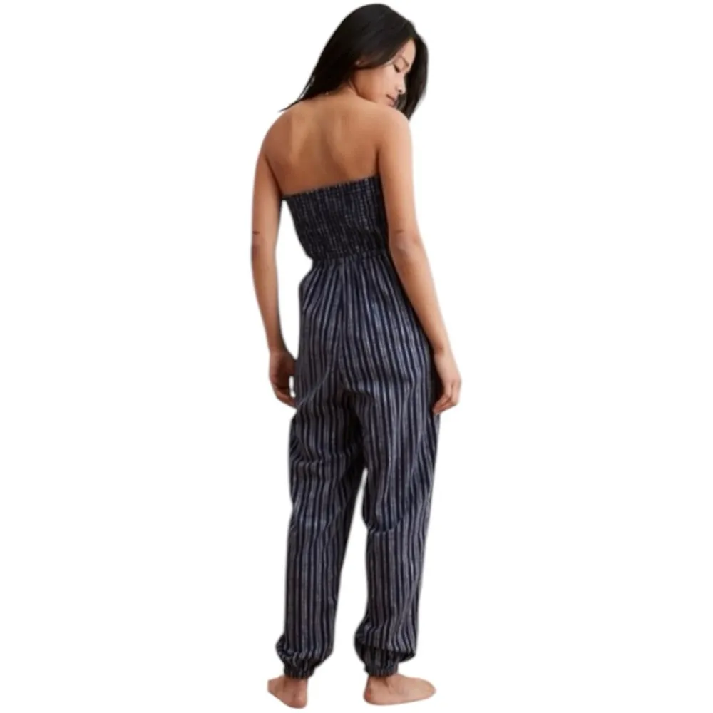 Aerie  Striped Strapless Jumpsuit - Image 2