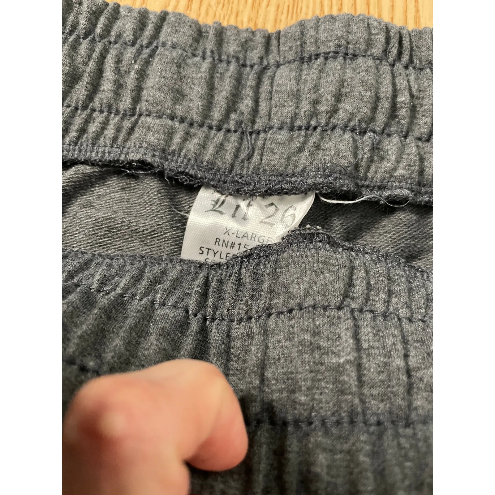 New Women’s Retro style Rainbow 🌈 Love Pride Shorts gray White size XL - Image 3