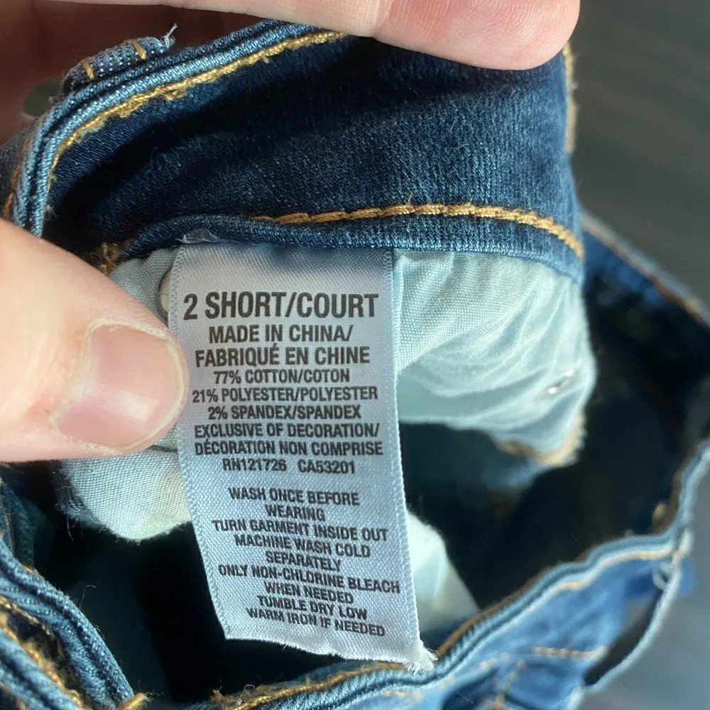 Aeropostale signed in NYC Jegging Size 2 short - Image 5