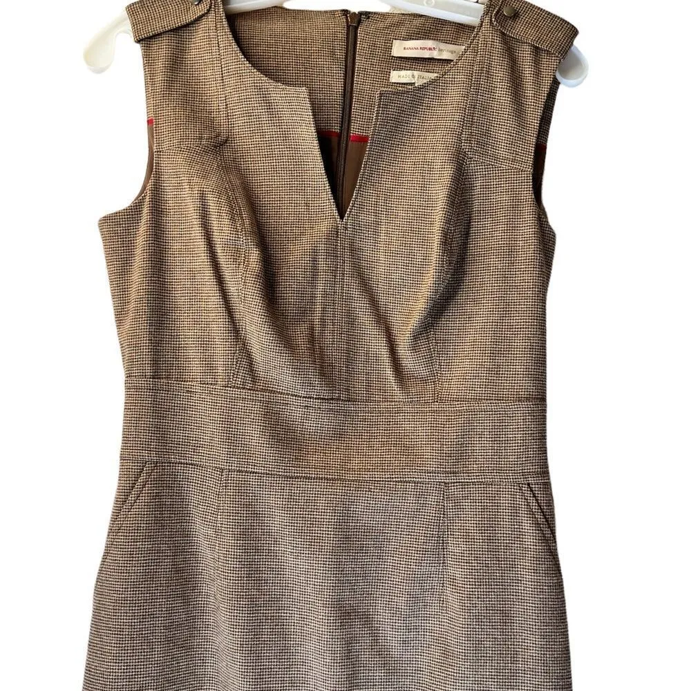 Banana Republic Heritage‎ Wool Blend Dress - Image 2