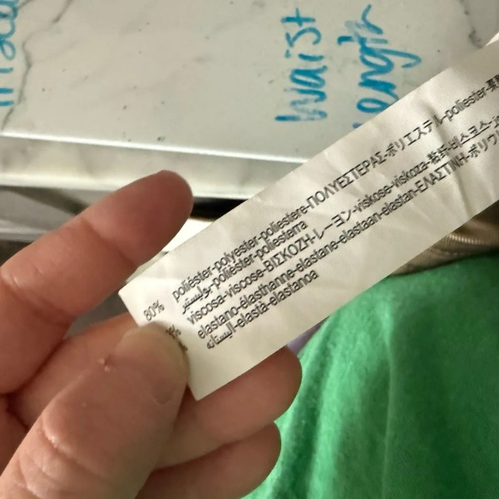 Zara Women’s XXL Grey Wide Leg Dress Pants Office Core Career - Image 5