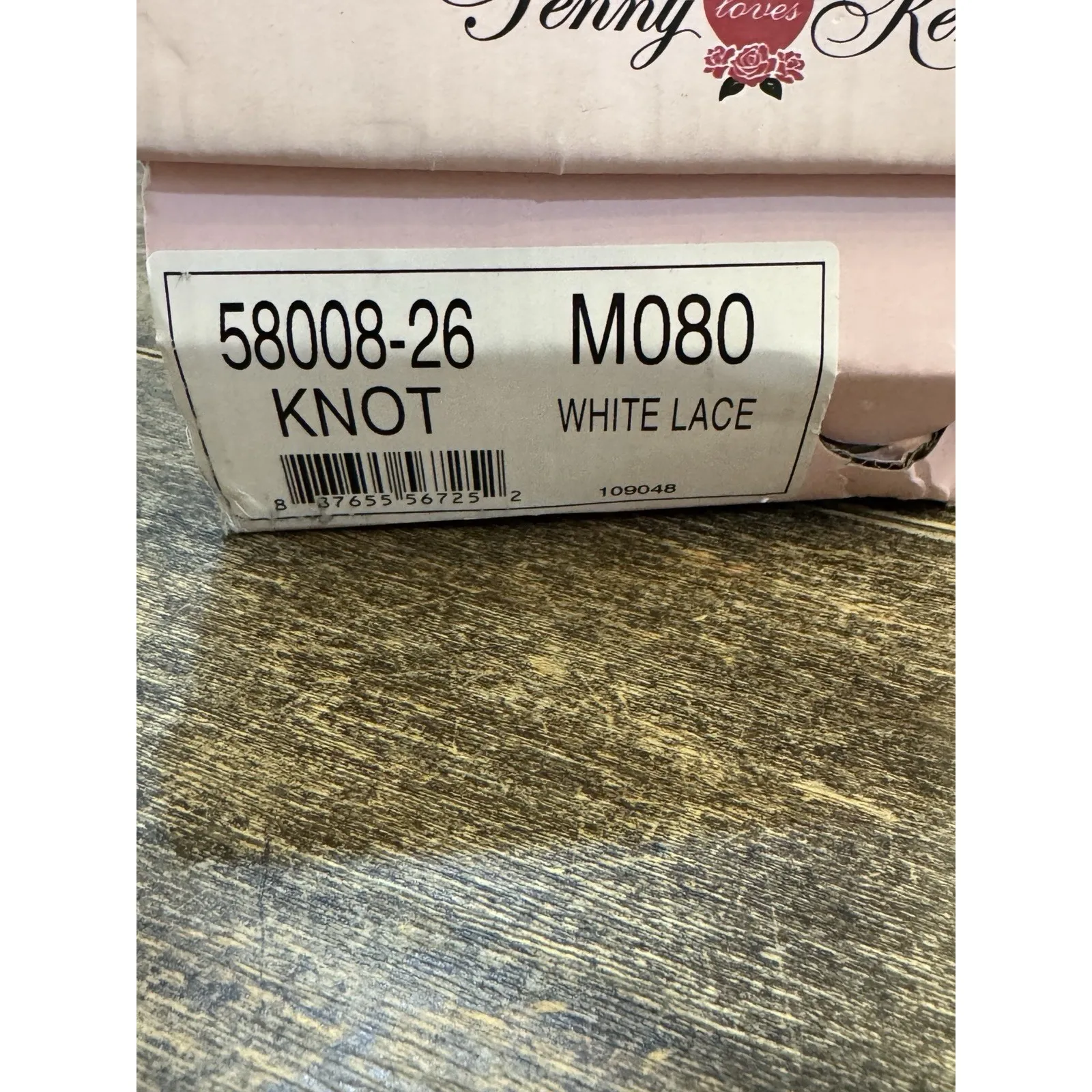 Penny Loves Kenny Knot Lace Ballet Flat White/Ivory Size‎ 8 Embroidered Fairy - Image 9