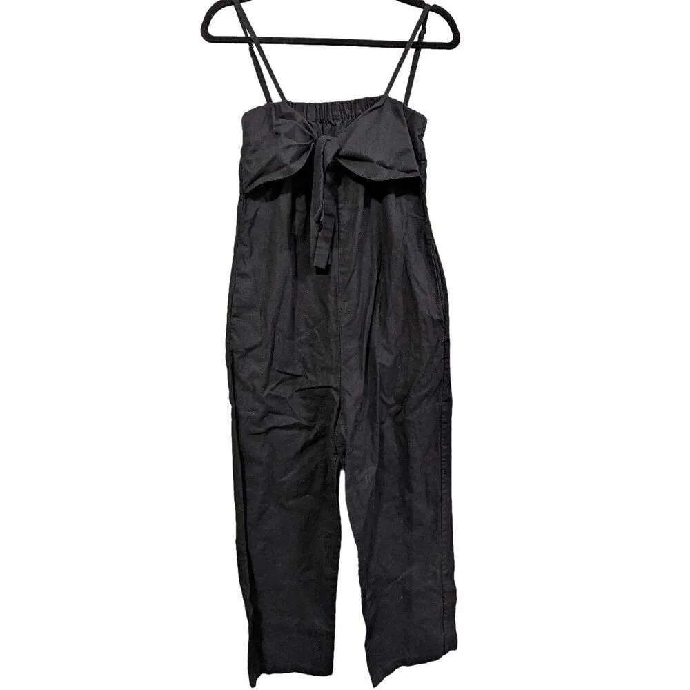 Hutch Anthropologie breezy bow-tie jumpsuit size xs - Image 4