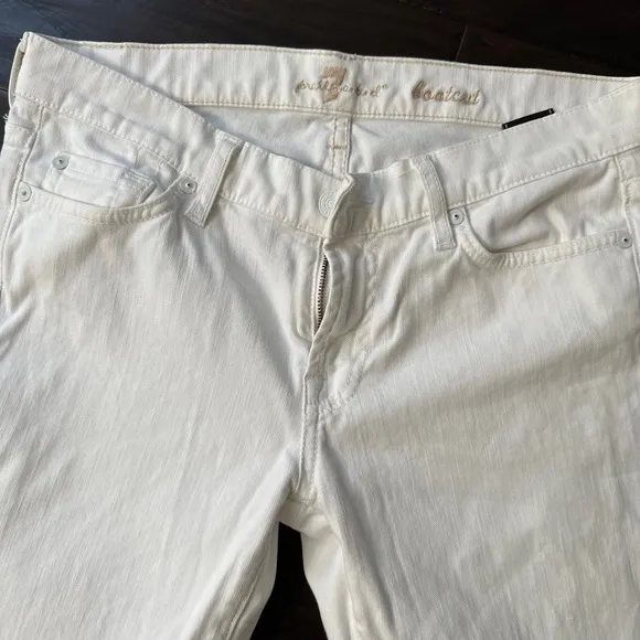 White 28 7 jeans seven for all mankind bootcut - Image 2