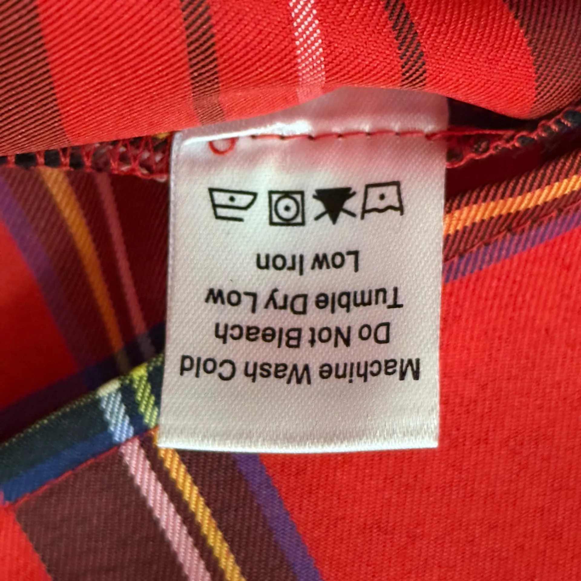 Tuckernuck NWT Royal Stewart Tartan Faye blouse women’s size XXL - Image 8