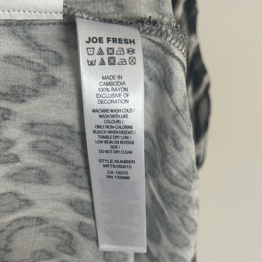 NWOT Animal Print Camisole/Slip, size LG - Image 7