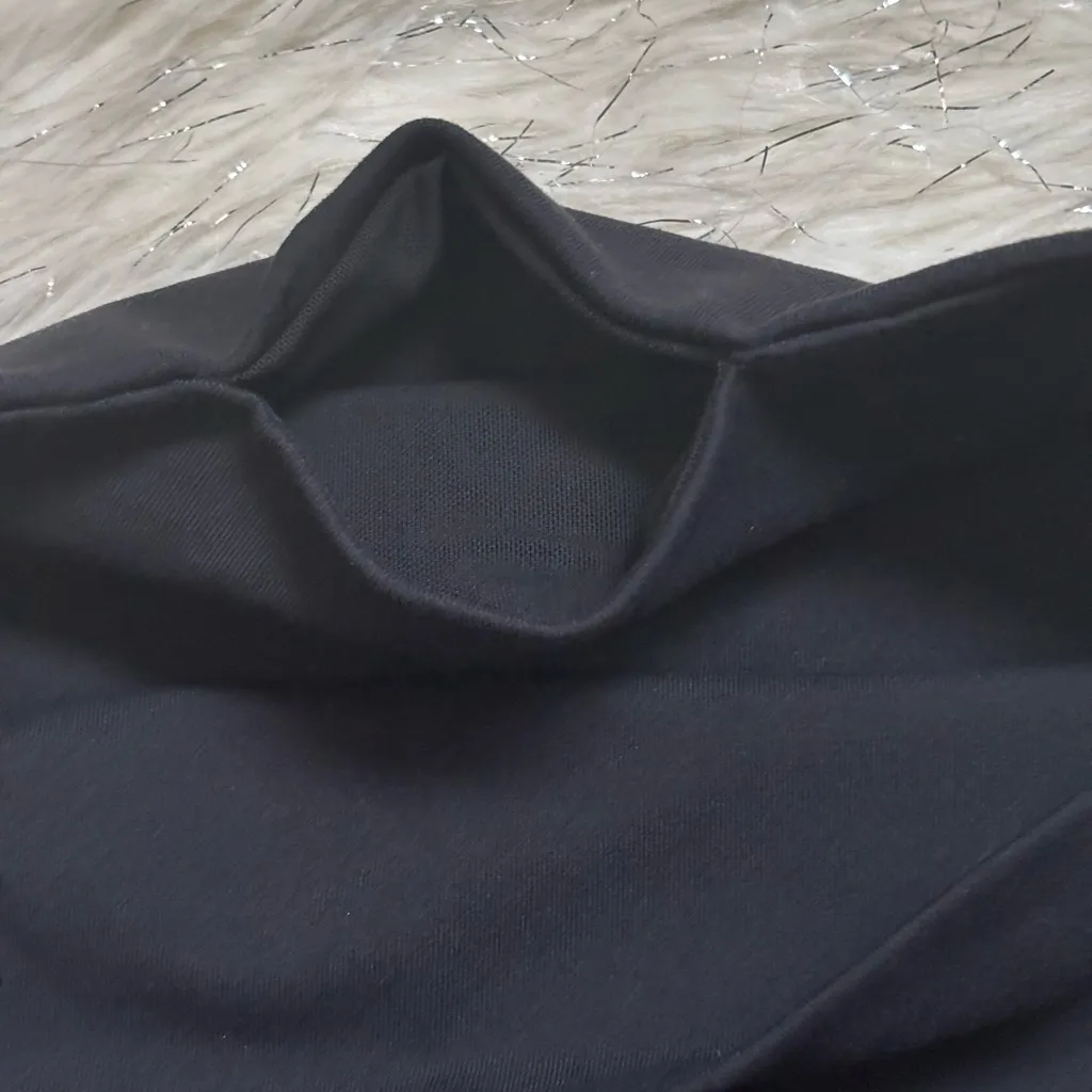 Glyder Black Women’s Joga Leggings with Coral Leopard On The Inner Size M - Image 6