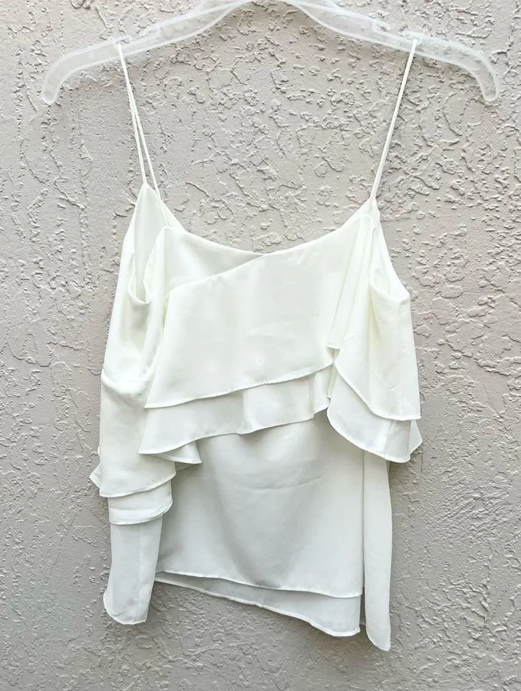 J crew spaghetti strap top cami ivory 0 new with tags - Image 2