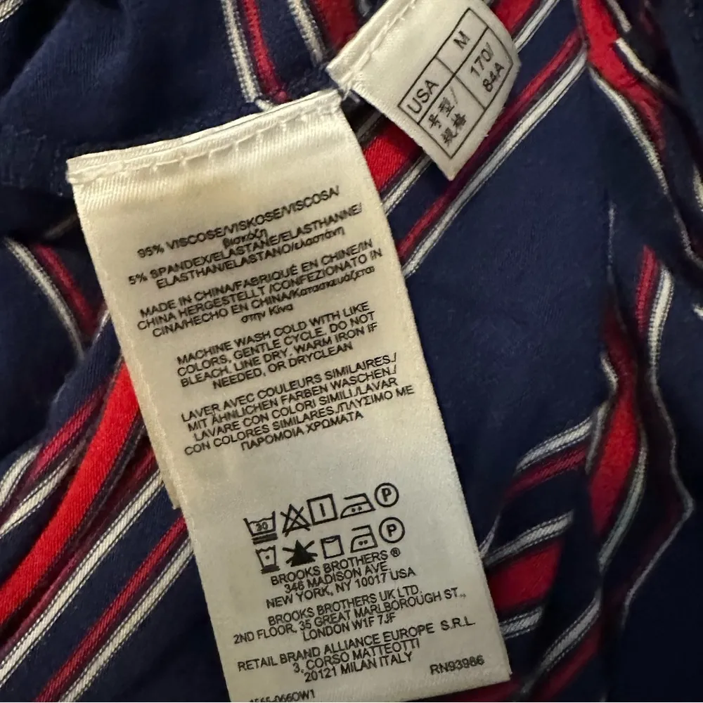 Brooks Brothers Nautical Striped Tank Maxi Dress Size M - Image 5