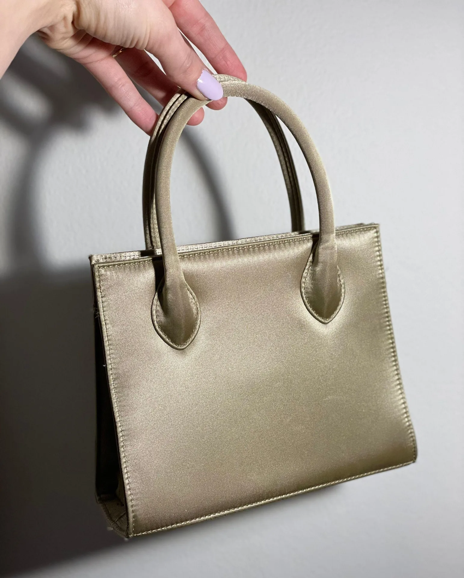 Nine West Gold Mini Purse - Image 2