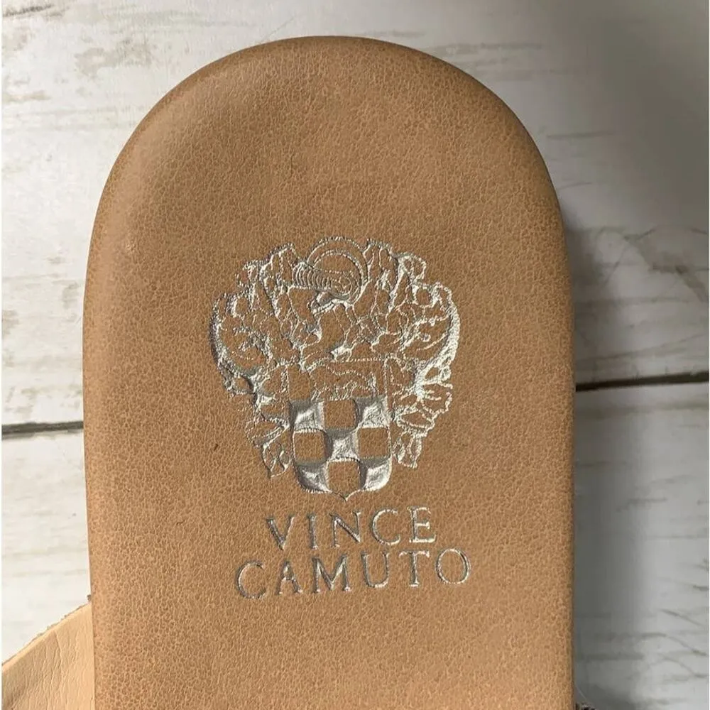 NEW Vince Camuto Rynnah Snake Print Slide Sandals - Image 8