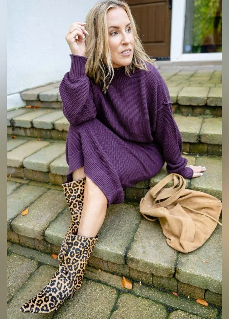 Free people Hailee Sweater Shirt/Skirt Set, Size Small,$128 - Image 2