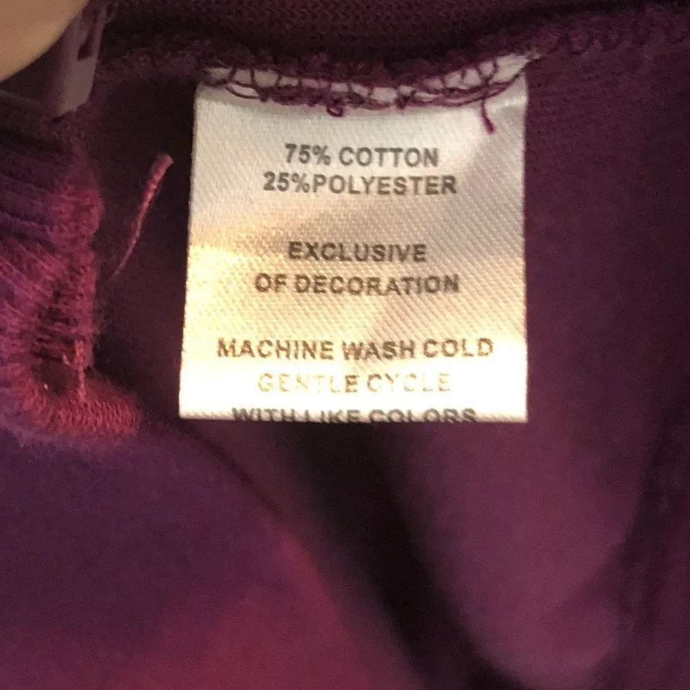 Vintage NY‎ Apparel Velour Jacket Purple Size L - Image 7