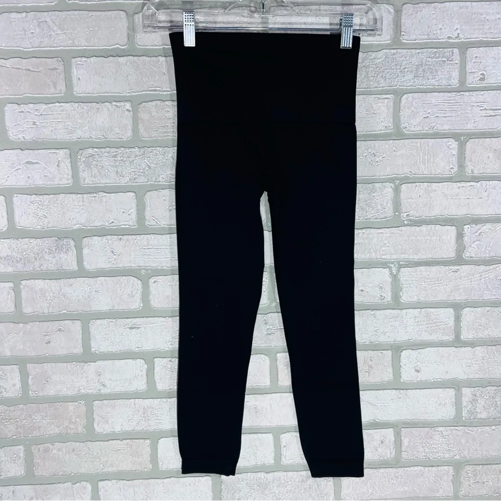 SPANX NWT Look at Me Now Seamless Leggings in Black Size S Style A288466 - Image 7