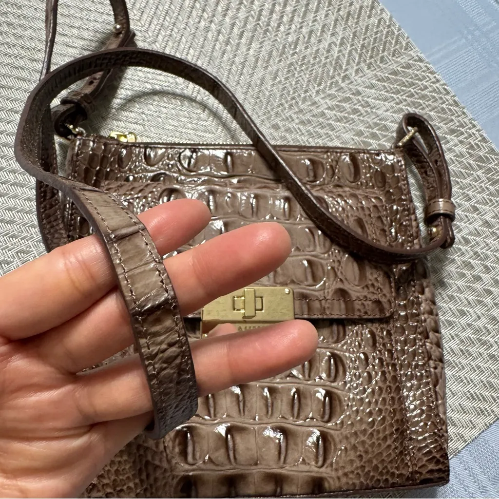 Brahmin Brown Crossbody Handbag - Image 11