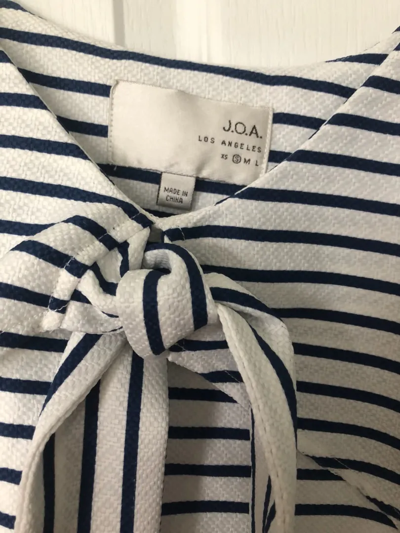 Striped Tie Dress - Image 2