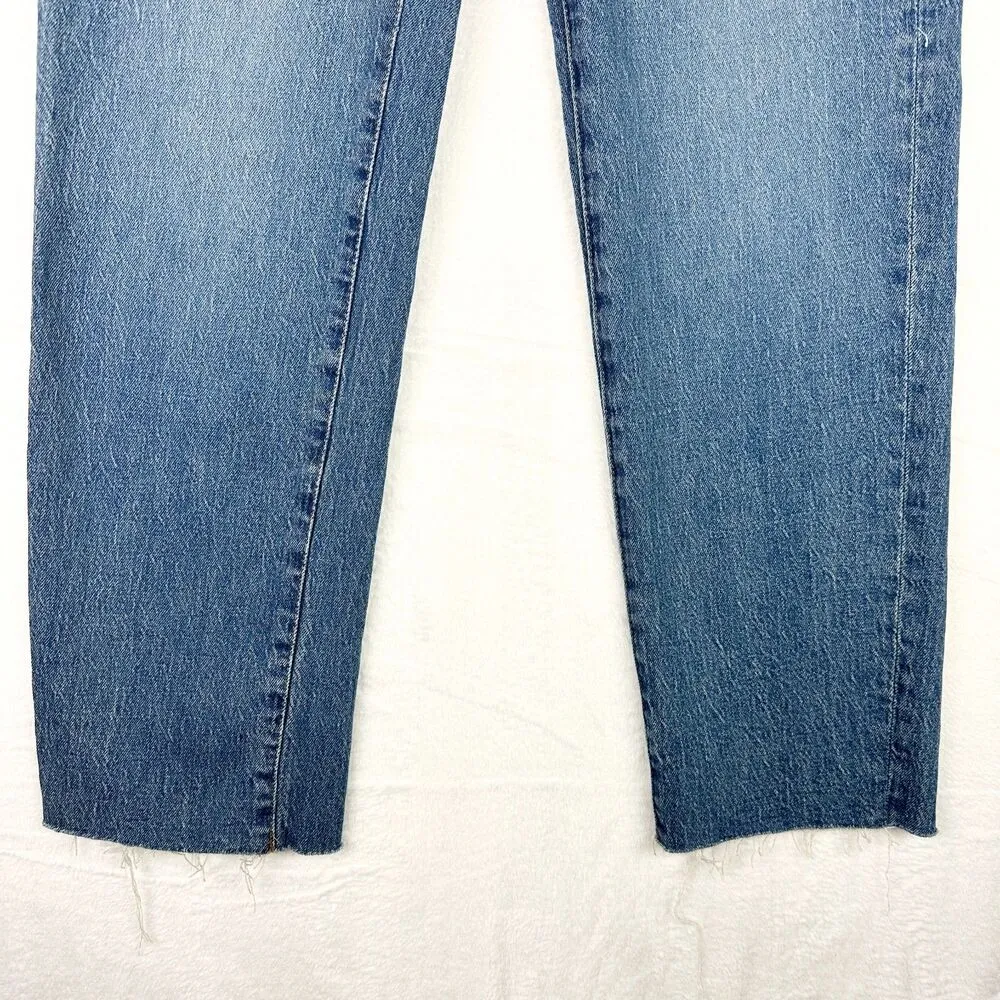 The Mid Rise Perfect Vintage Straight Jean Criss Cross Edition Size 26 - Image 10