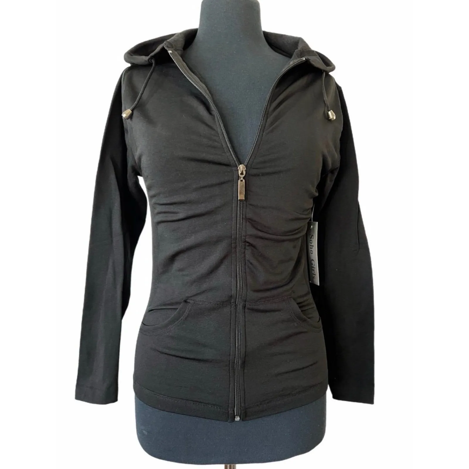 Soho Girls Zip Up Hoodie Jacket Bundle 3 pcs One Size NWT - Image 4