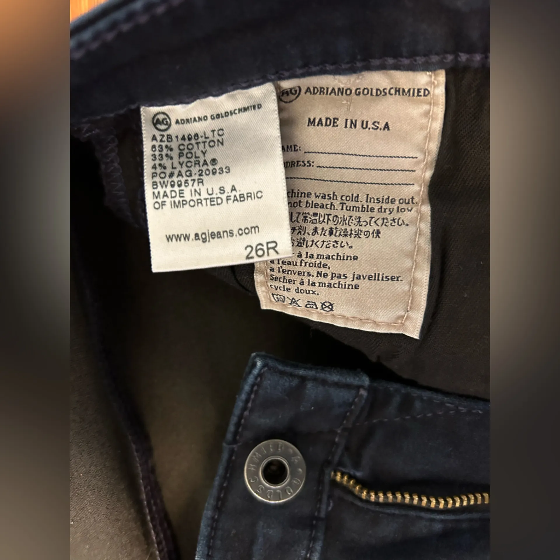 AG Adriano Goldschmied The Middi Mid-rise Legging - Image 4