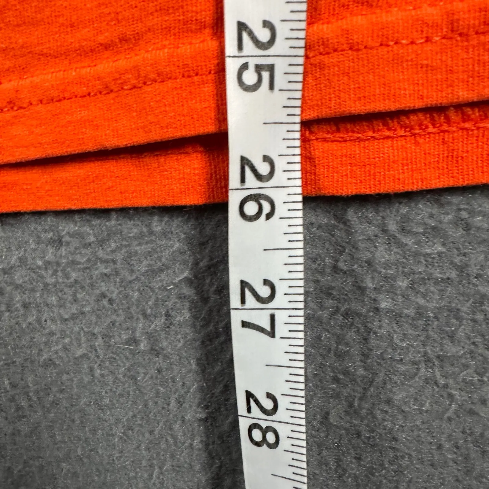 Vtg Auburn Tigers Football T Shirt Medium Russell Athletic Orange NCAA Short Slv - Image 9