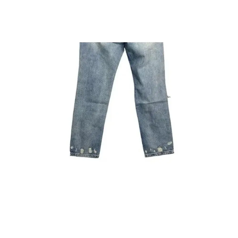 NWT One Teaspoon The Awesome Baggies Distressed Jean 28 Kansas Light Blue #3083 - Image 12