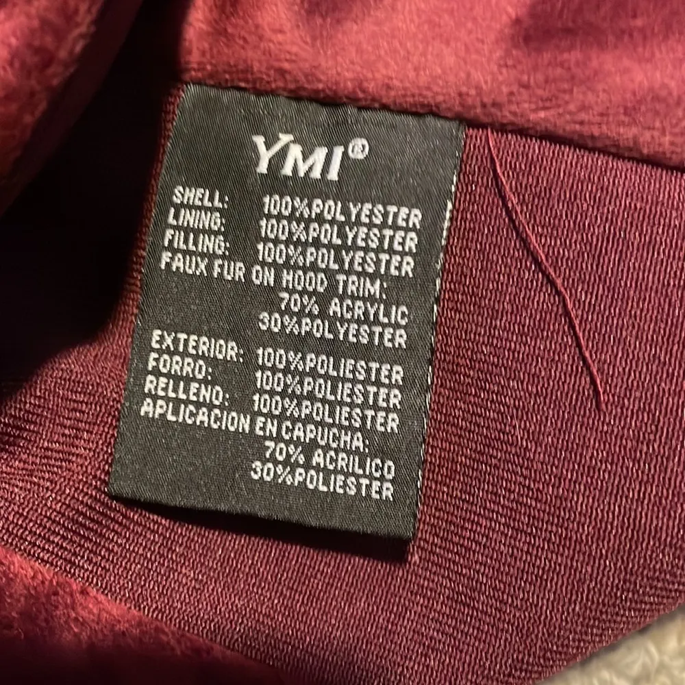 YMI Burgundy Vest - Image 6