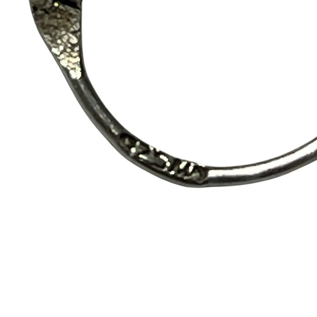 Sterling Silver Hoop Earrings - Image 2