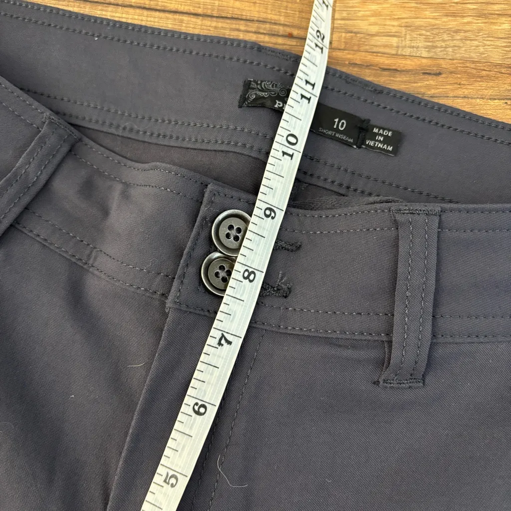 Prana Halle Zip Pocket Pants Dark Grey Women’s - Image 7