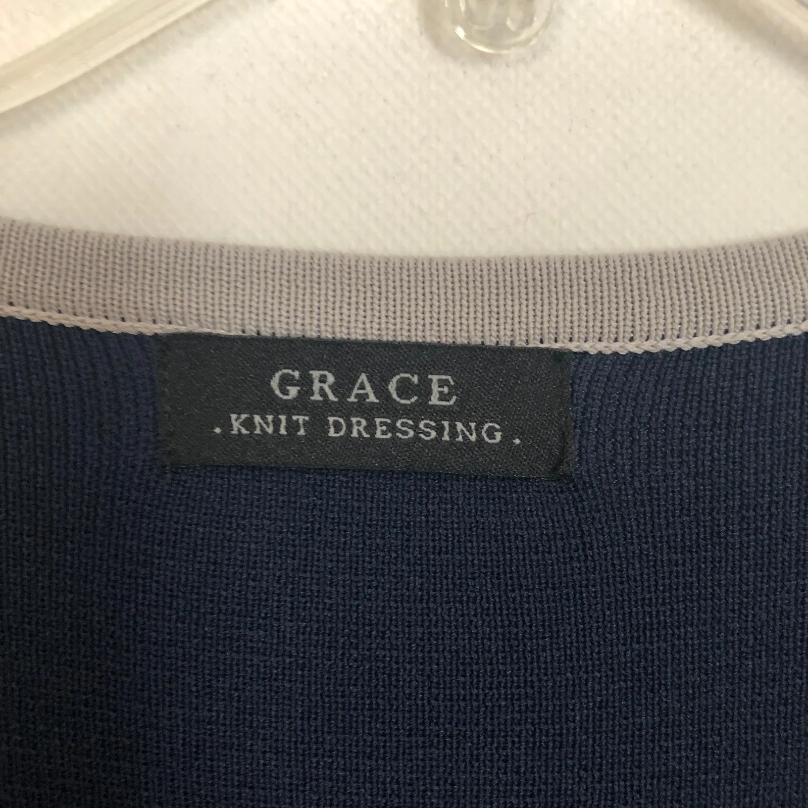 Grace Button Down 3/4 Sleeve Cardigan Sweater Size XS Blue - Image 2