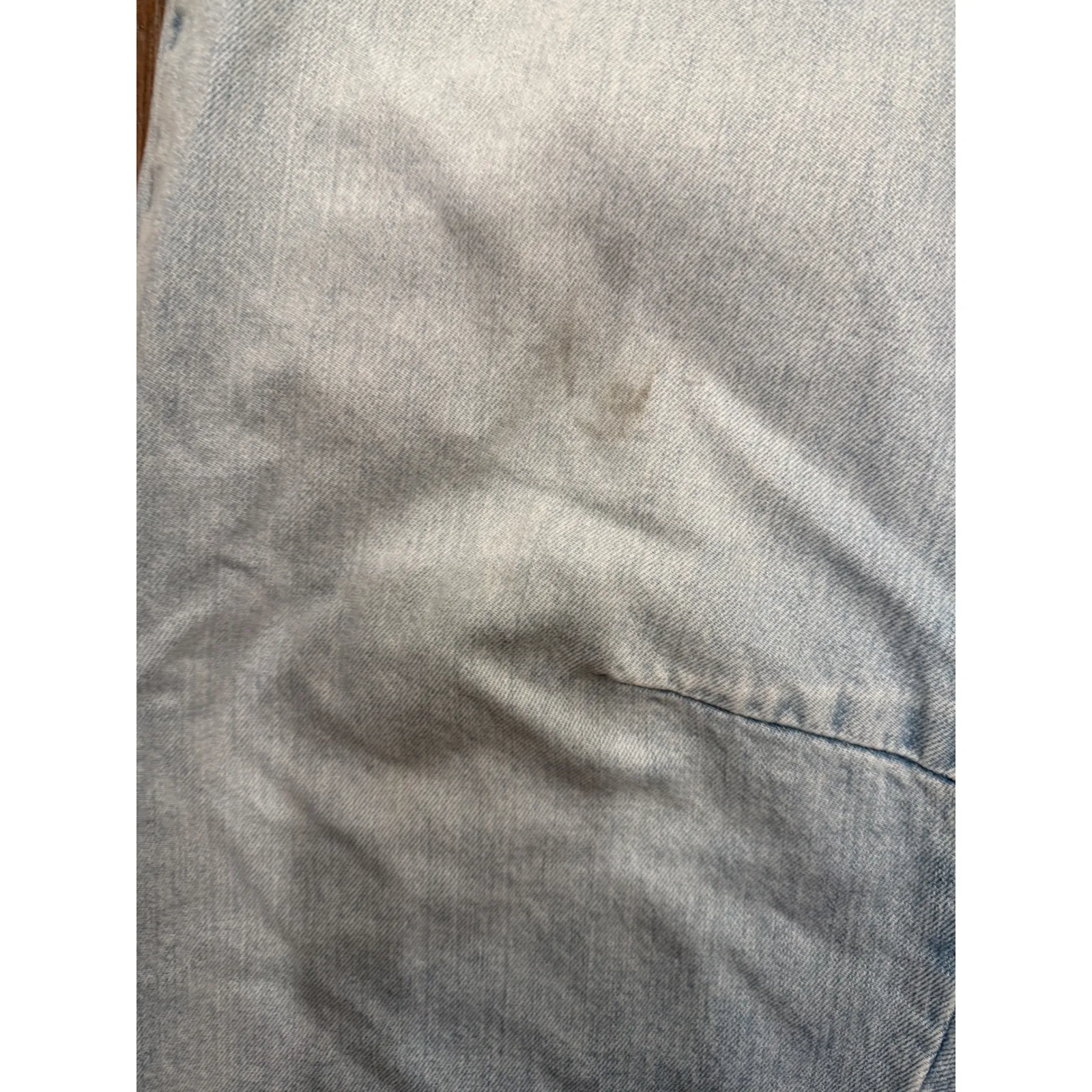 ZARA Wide Leg Light Wash Denim Jeans Womens EUR 34 USA 2 - Image 3