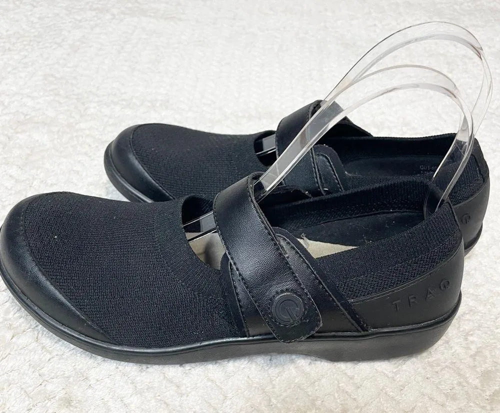 Traq by Alegria Women's Black Comfort Mary Jane Shoe Size 38 - Image 2