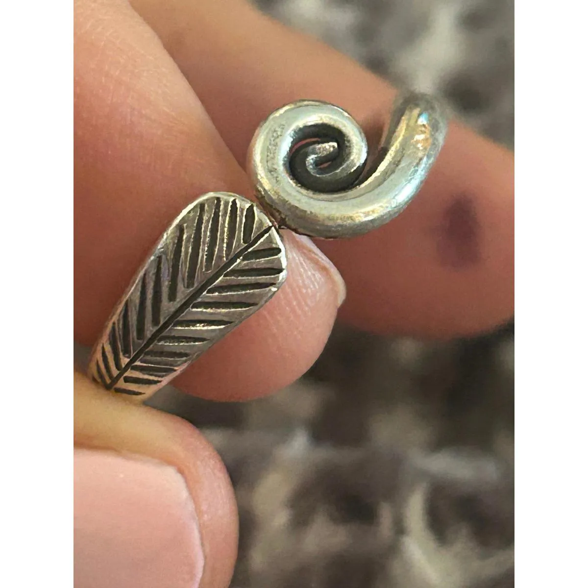 Z22 size 7 925 sterling silver ring - Image 3