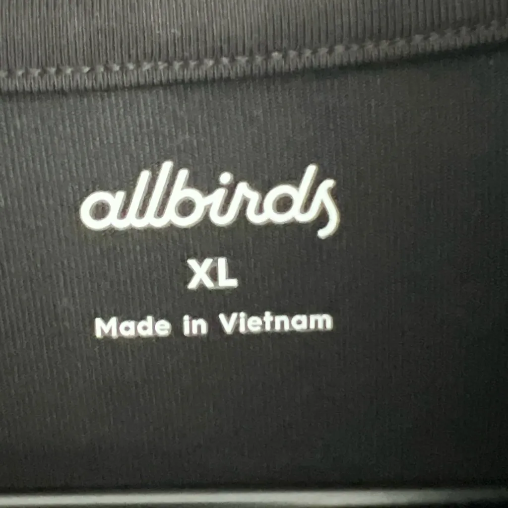 All Birds Women's Quarter Zip Black Pullover Merino Wool blend ThumbHoles XL - Image 3