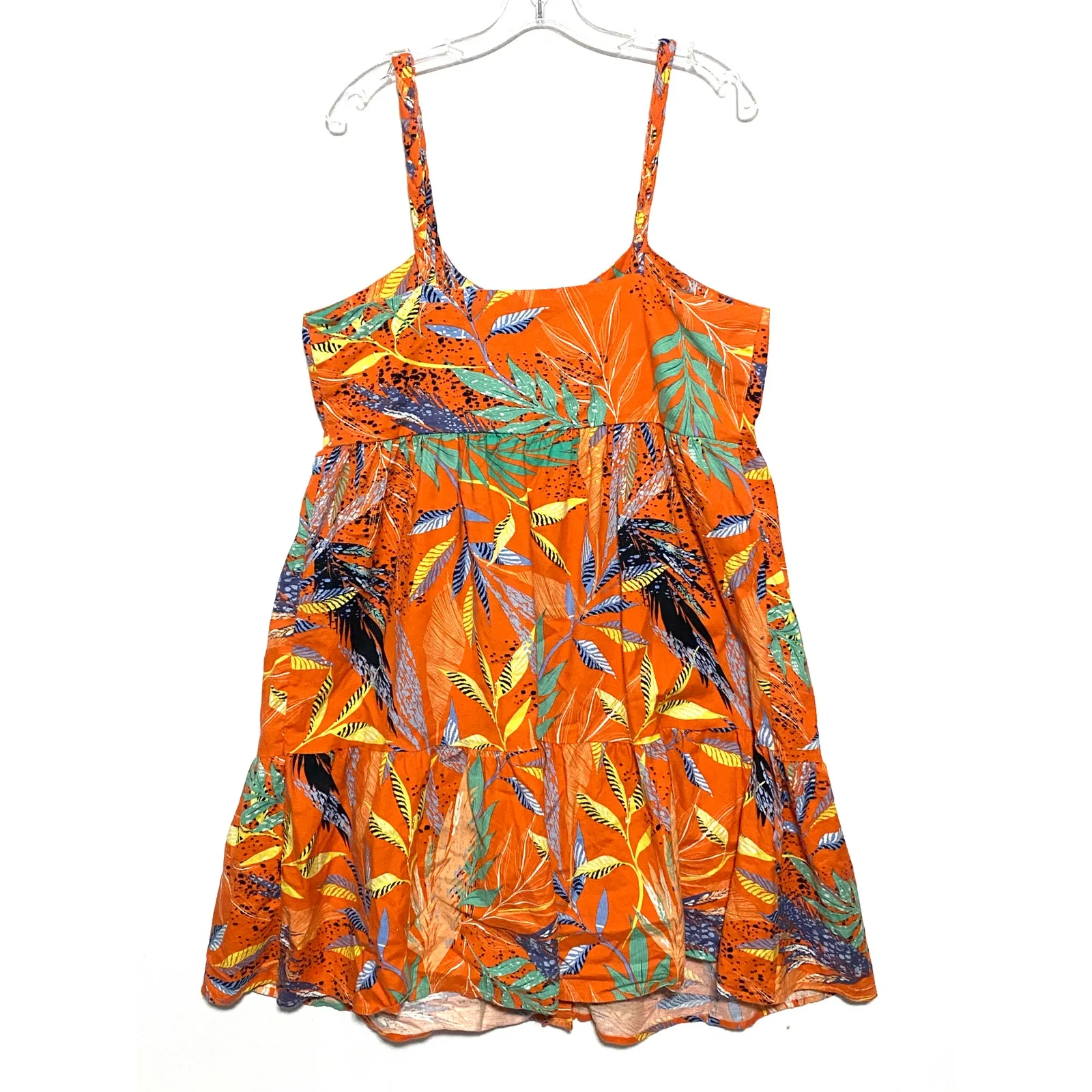 Beach Lunch Lounge Braided Strap Button Dress L Tropical Resortwear Hawaiian - Image 3