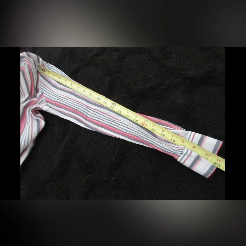 Liz Claiborne Multicolor Striped Casual Shirt - Image 11