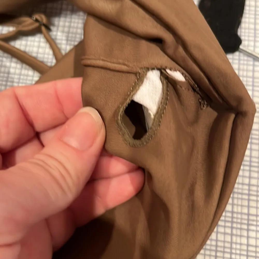 Pink Colada Bermuda Convertible Green Bikini Top Size Small - Image 4