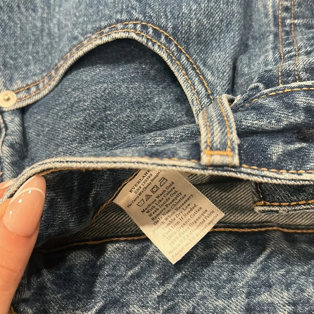 Everlane Women's Jeans Everlane The Curvy 90s Cheeky Straight Jean - Image 4