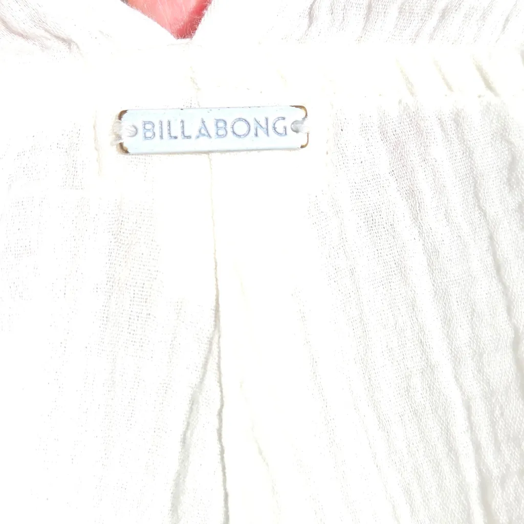 Billabong Beach Crush Romper Size XS White - Image 9
