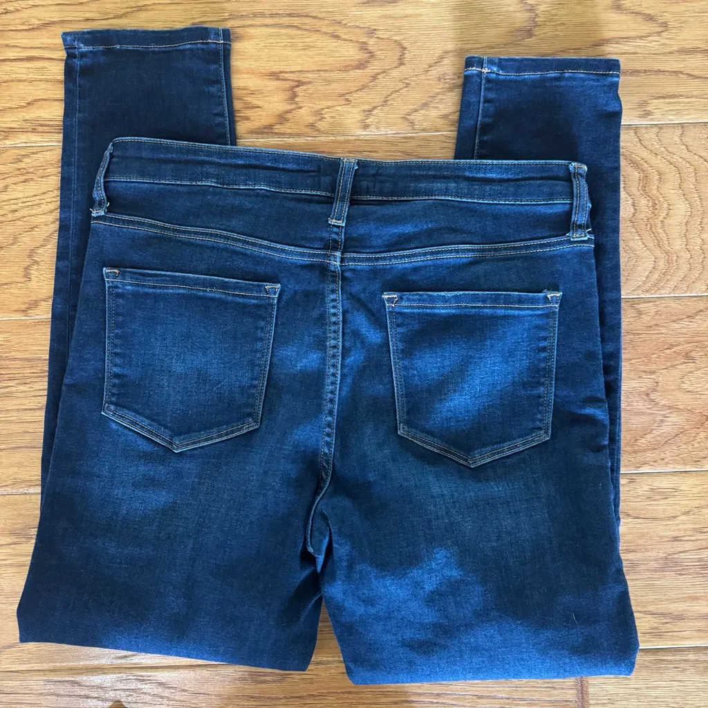 Vervet High Rise Skinny Jeans Women’s 30 Dark Wash Ankle Casual Non Distressed - Image 4