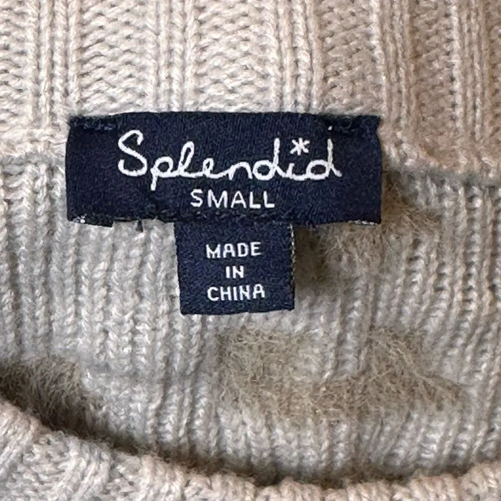 SPLENDID Mal Leopard Eyelash Fuzzy Sweater - Image 4