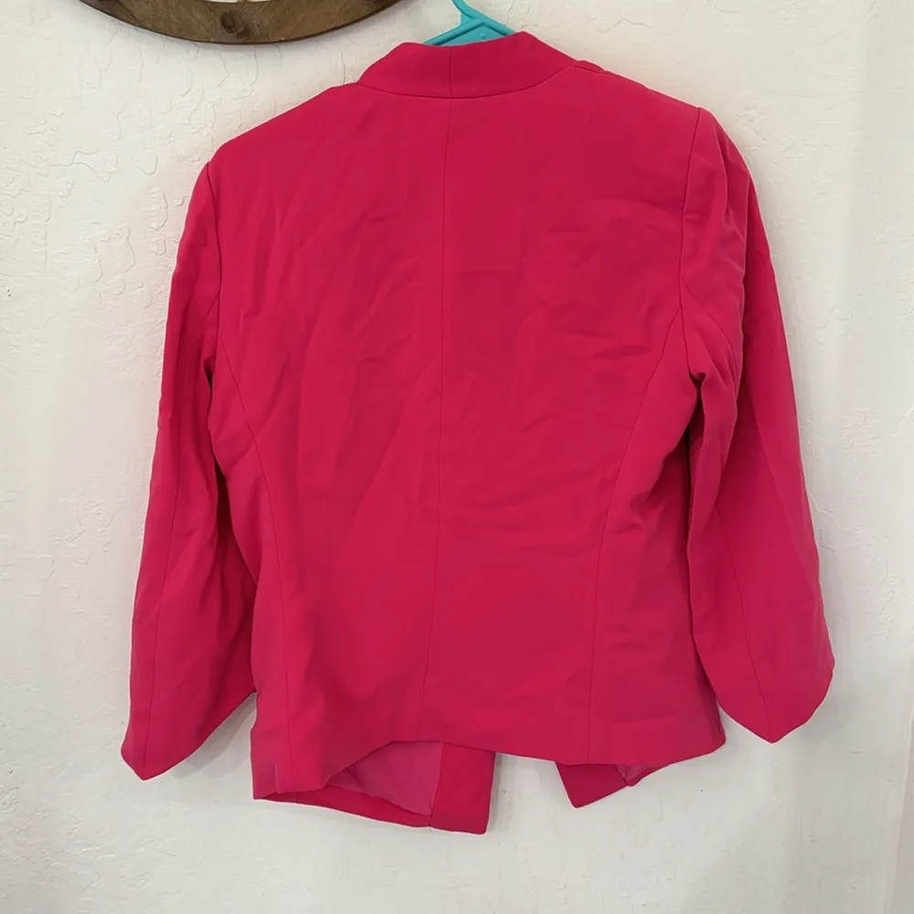 Slate & Willow Raspberry Envelope Blazer Rent the Runway Size 6 - Image 10