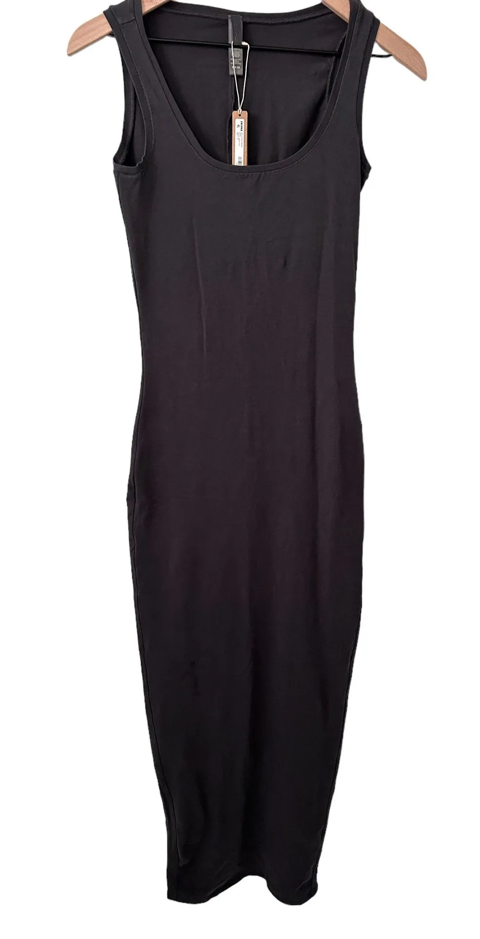 New Vintage Scoop Neck Long Dress - Ash Size S NWT - Image 5
