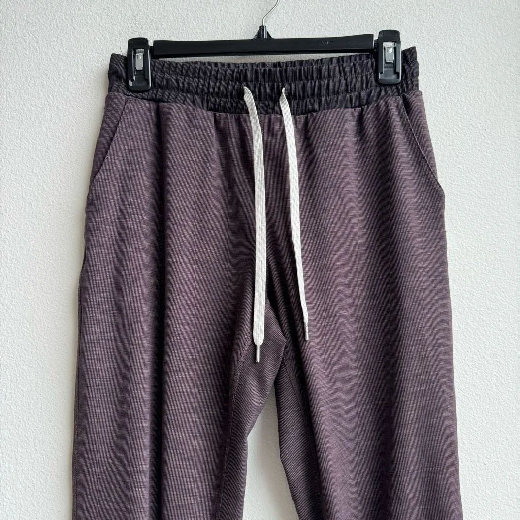 Vuori Pants Womens XS Ribbed Jogger Drawstring Performance Lightweight Purple - Image 2