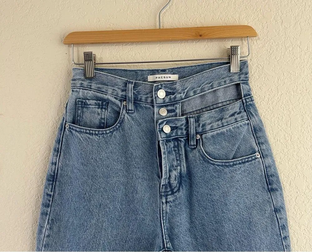 Distressed Dad Jeans - Image 2