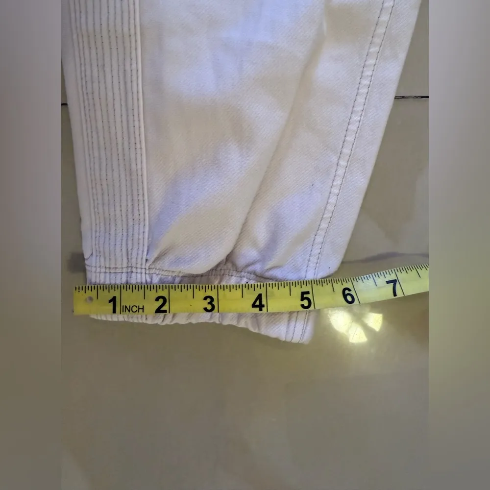 Athleta Farallon jogger pants 8 Light gray Tapered crop Elastic waist Pockets - Image 14